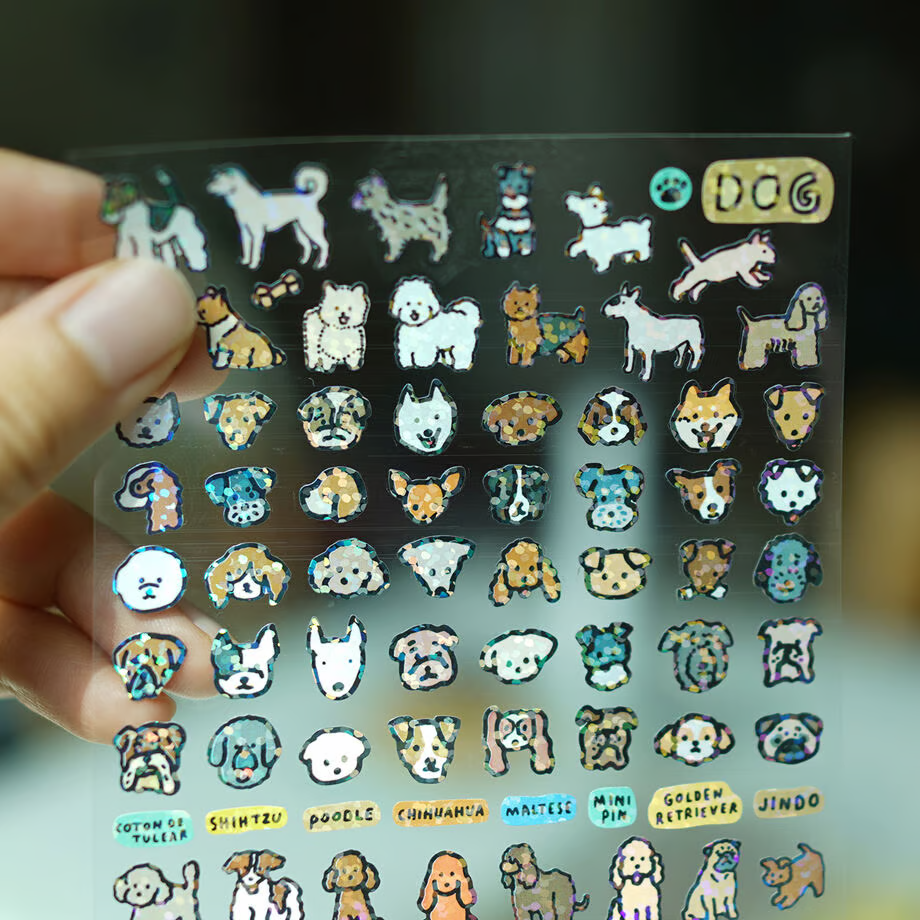 Journal sticker < Dog >