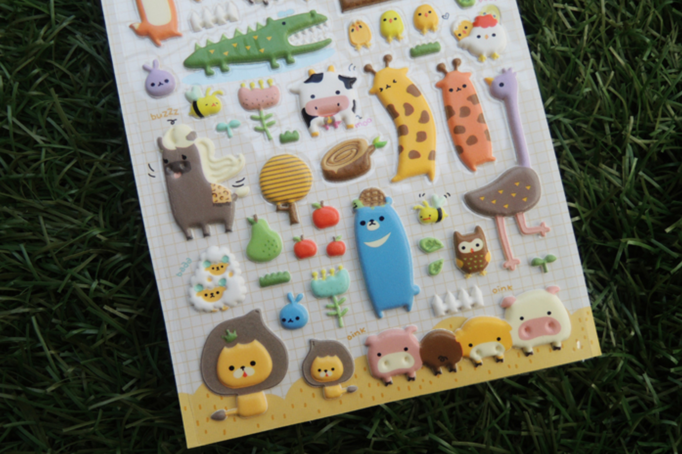 Puffy Stickers < Animal farm >