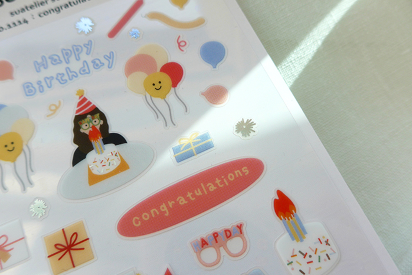 Daily Deco Stickers < Congratulations >