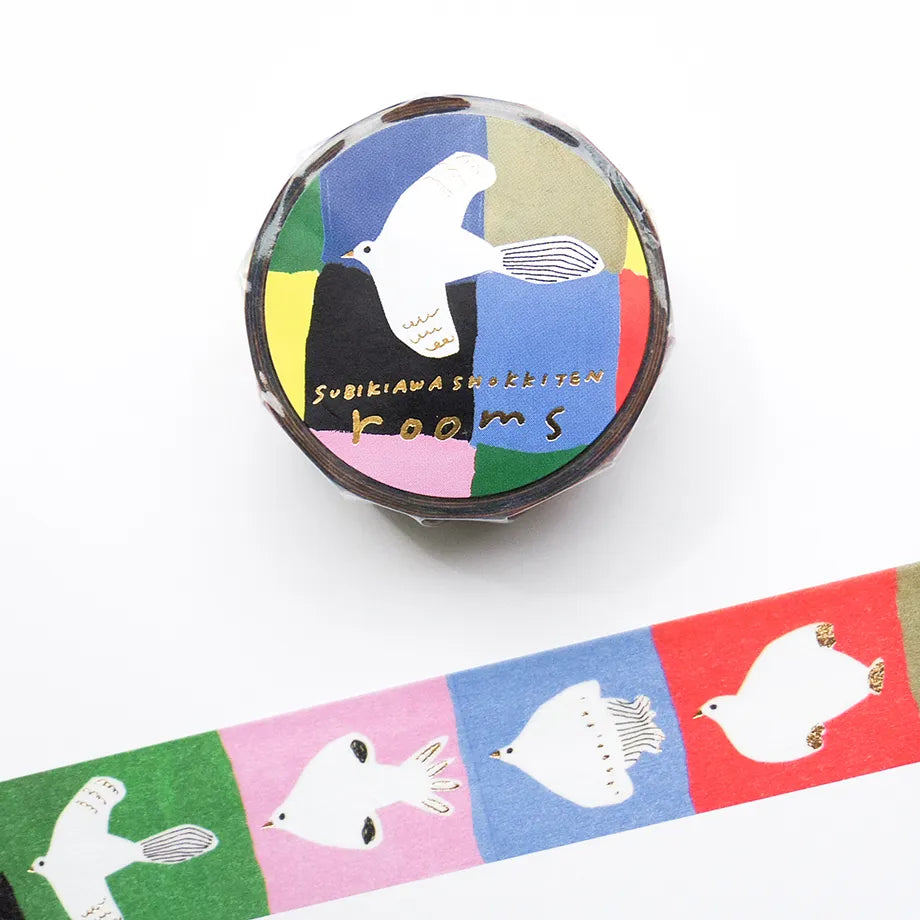 Subikiawa Foil-stamped Washi Tape