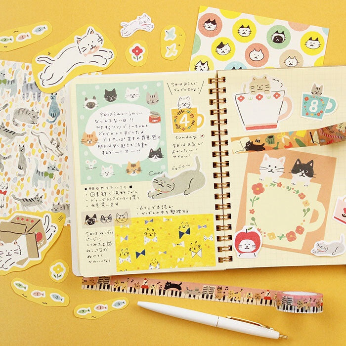 FURUKAWASHIKO Washi Tape Cat