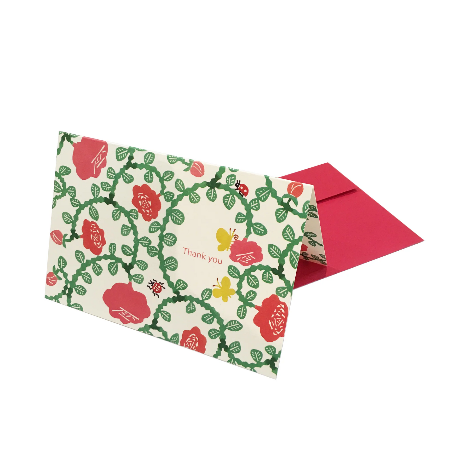 Greeting card < Thank you >