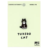 Animal Pin < Tuxedo cat >