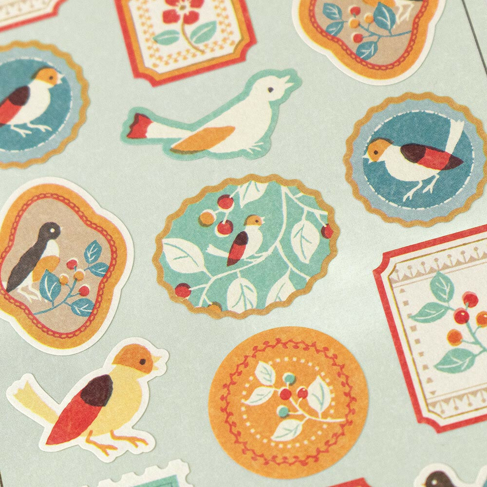 Japanese Style Retro Modern Stickers