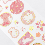 Sticker décoratif < Lapin >
