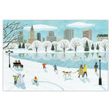 Postkarte < Winterpark >