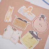 Playful Cat Die-Cut Memo Notes