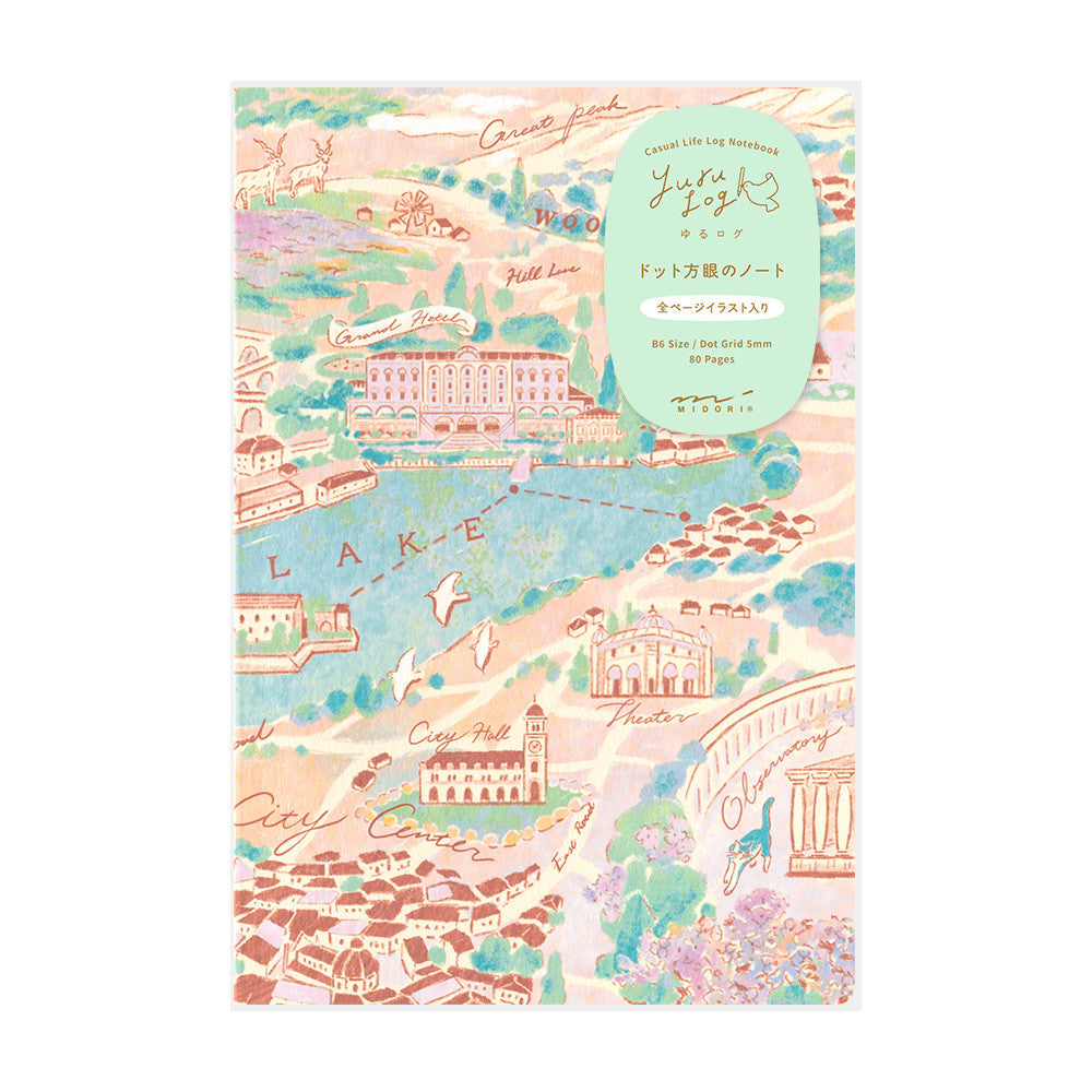 Yuru Log Notebook B6 < Travel & Hotel>