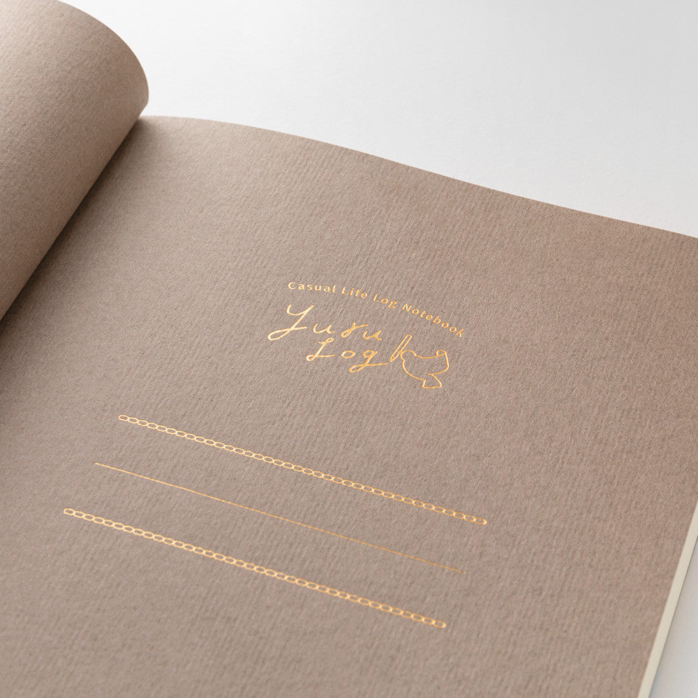 Yuru Log Notebook B6 < My life >