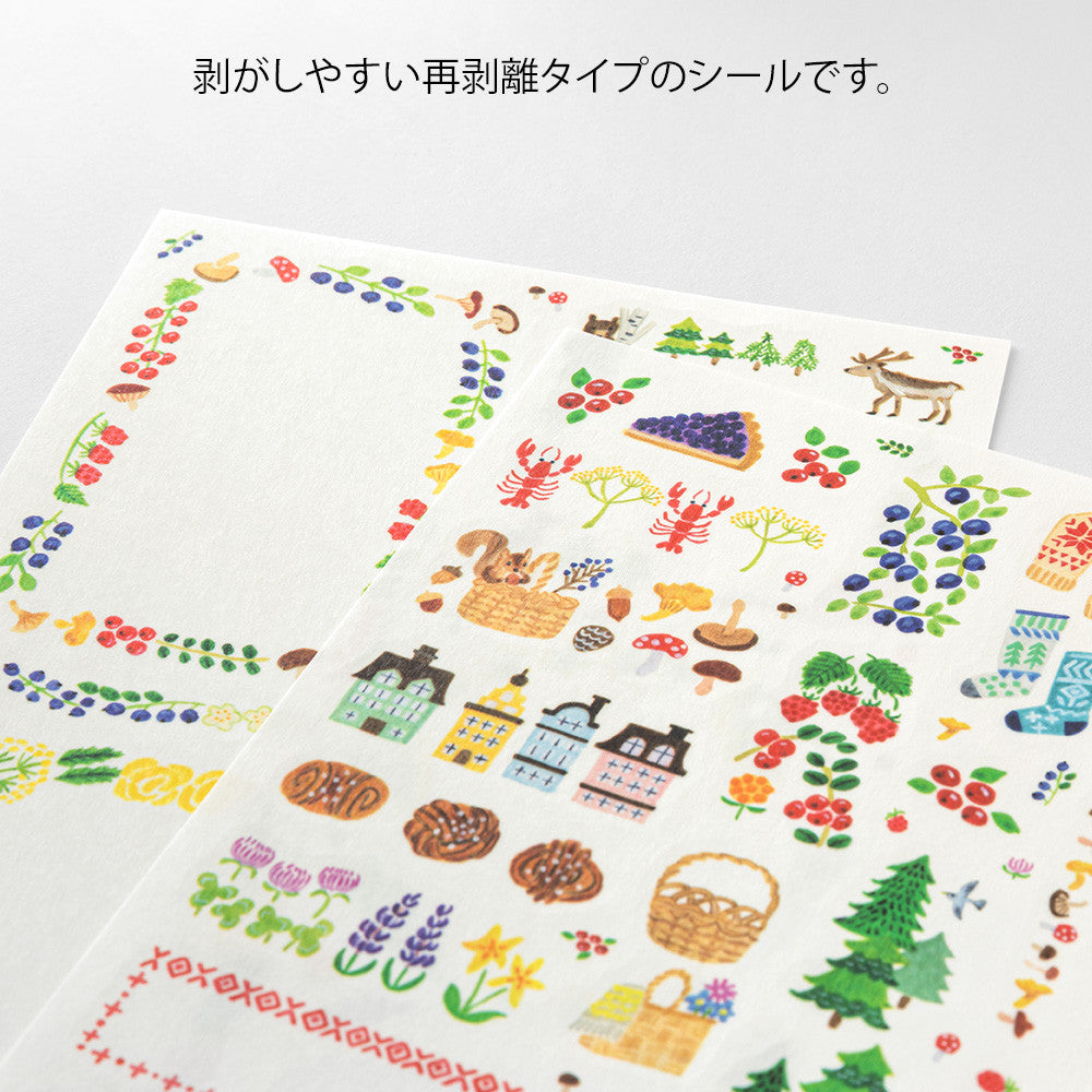 Yuru Log Deko-Sticker 2 Blatt