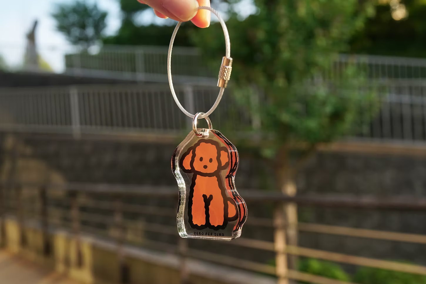 Acrylic Keyring & Display Charm