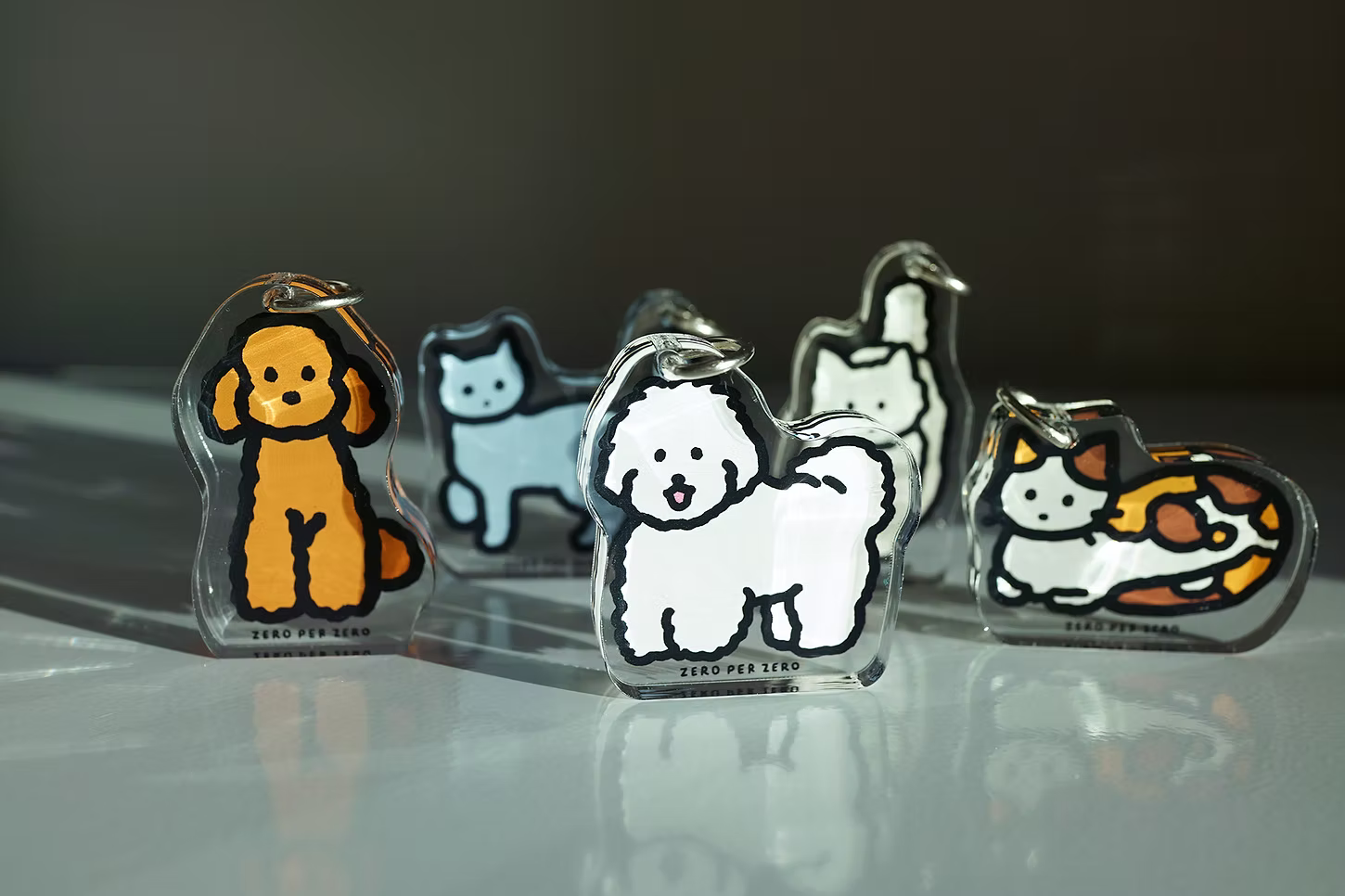 Acrylic Keyring & Display Charm