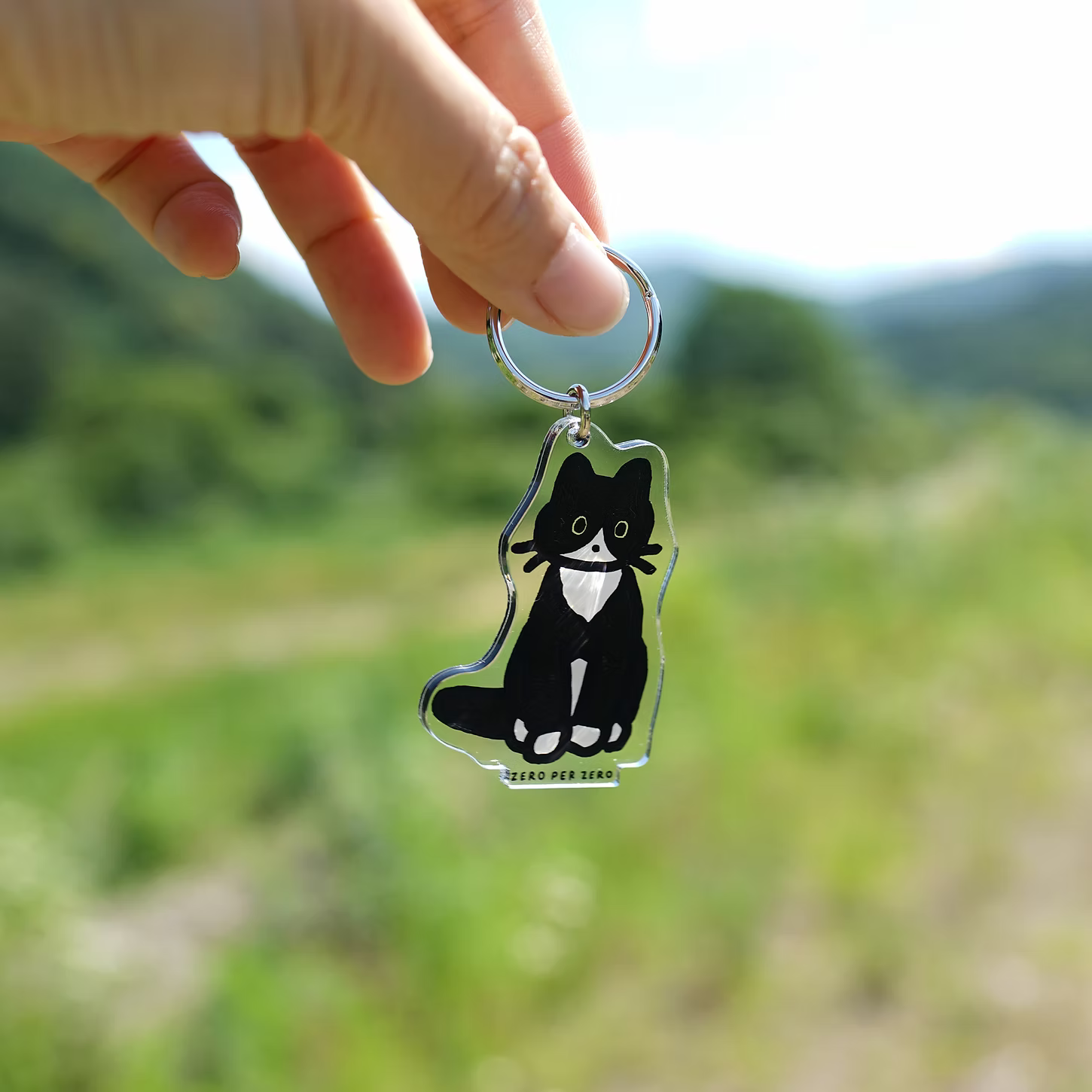 Illustrated Acrylic Keyring